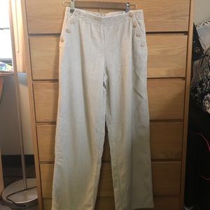J. Jill Wide-leg Corduroy Pants
